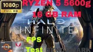 Halo Infinite | Ryzen 5 5600g | 16 GB RAM | FPS Test | Benchmark