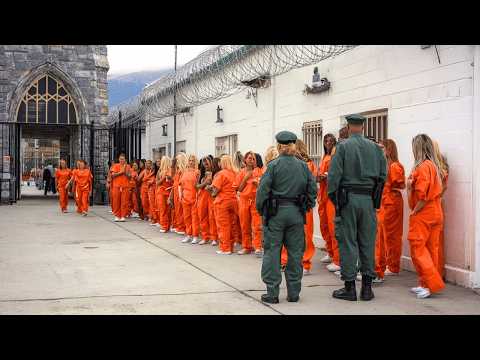 زنان به زندان محکومین به اعدام با حداکثر تدابیر امنیتی فرستاده شدند فیلم کامل راه رفتن زن مرده 