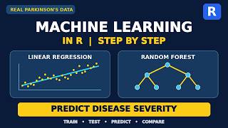 Machine Learning in R for Beginners | Linear Regression vs Random Forest | Real Parkinson's Data