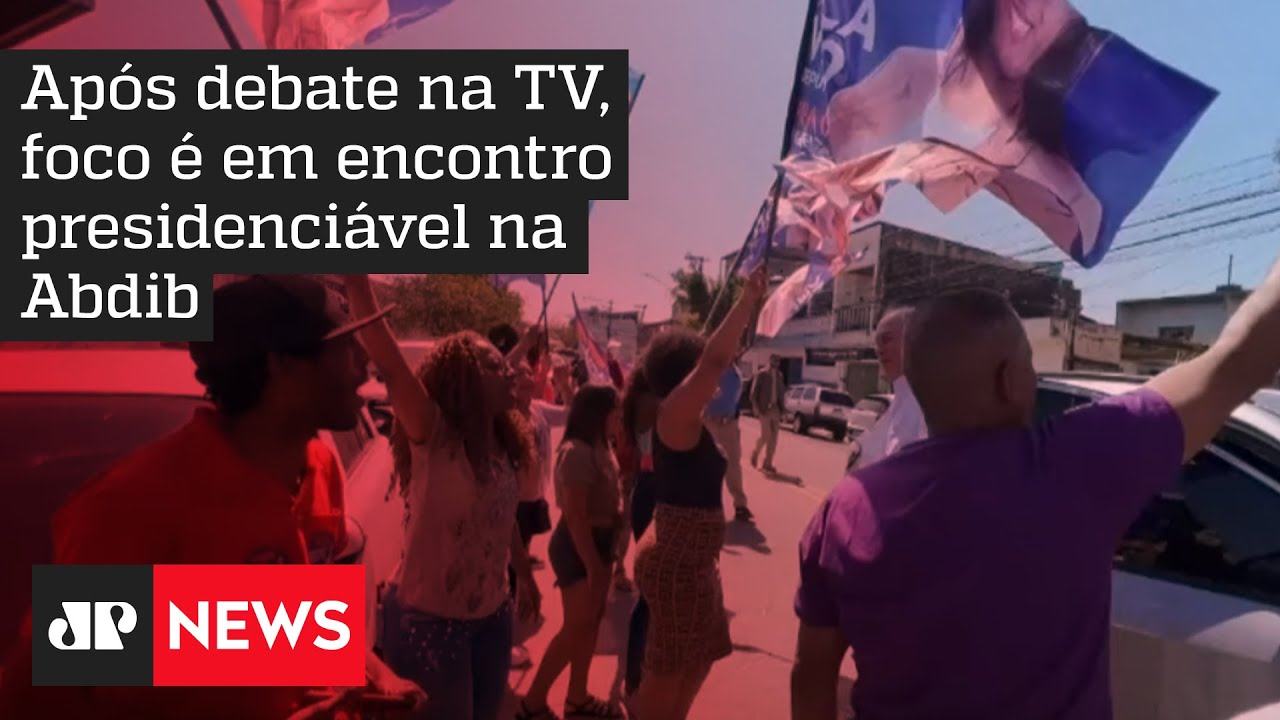 Confira a agenda de campanha dos presidenciáveis desta segunda (29)