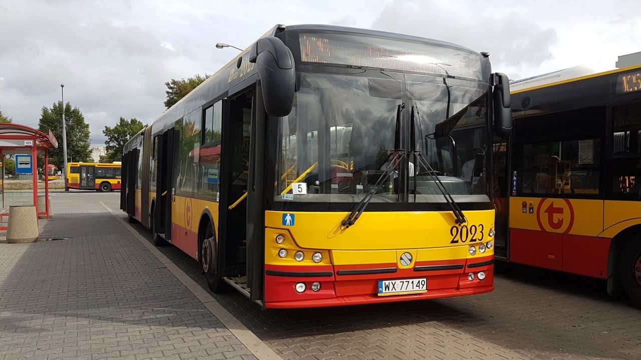 Solbus SM18 #2023 MZA Warszawa (linia 105)