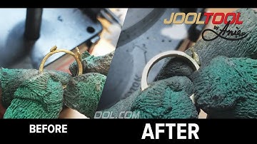 Casting Sprue cleaned up and polished using the JOOLTOOL