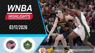 Download lagu Seattle Storm vs Indiana Fever Full Game Highlights July 17, 2026 | WNBA 2026
