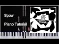 One original soundtrack  spow  piano tutorial