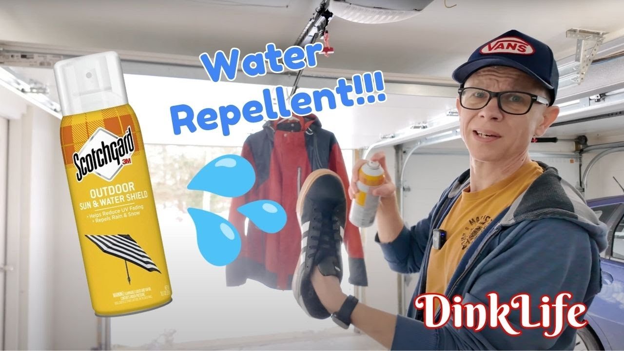 Rain Ready Travel Tips How to Scotchgard Your Jacket and Shoes Like a Pro YouTube