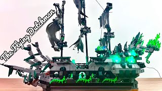 The Flying Dutchman Ghost Ship Set Timelapse Construction and Review | JMBricklayer