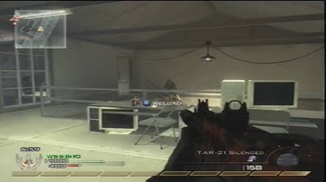 Free For All : Nuke on Scrapyard  ( MW2 - Tar 21 Gameplay)