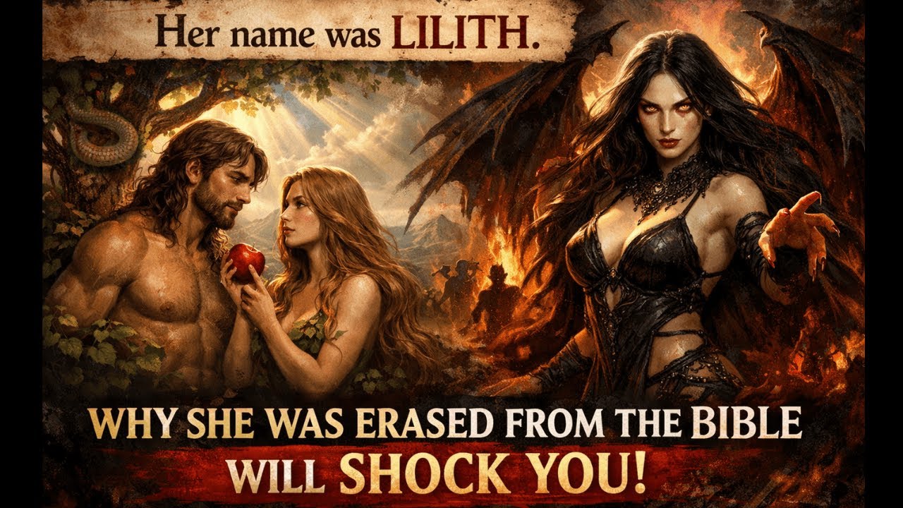 Лилит: ПЕРВАЯ жена Адама, имя которой было стерто из Библии (Почему они не хотят, чтобы вы это зн...