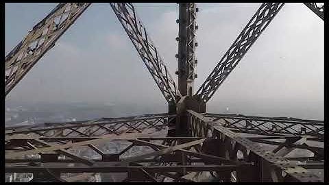 Eiffel Tower Drone shots in Paris