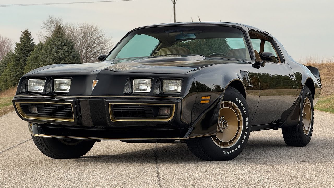 9K Mile Survivor 1981 Pontiac Turbo Trans Am Automatic