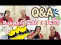MUKBANG WITH Q&amp;A TWIST | MFV