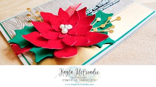 Stampin Up! - Poinsettia Petals - #CardOne