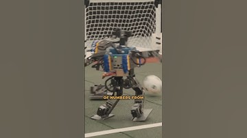 Robots have been taught to play football