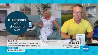 Consumer Cellular 8' 32GB ConnectPad Tablet w/Unlimited ... Consumer Cellular 8' 32GB ConnectPad Tablet w/Unlimited ...