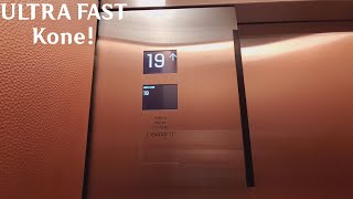 FAST & AWESOME Kone Polaris Traction Elevators at Deloitte Summit - Vancouver BC