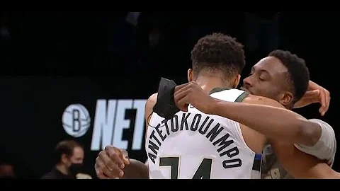NBA 季后赛 篮网 vs 公鹿 第七战 第四节+OT ‘哈登全场熄火 KD用尽全力上场53分拿下48分 仍无法击败禁区三巨塔 FMVP要换人坐了！？’ - 天天要闻