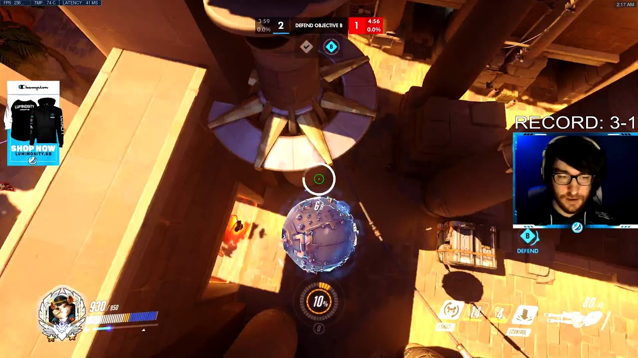 HARBLEU #1 HAMMOND IN THE WORLD! [ OVERWATCH SEASON 22 TOP 500 ]