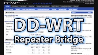 Dd-wrt repeater bridge mode setup (talk trough). how to configure
firmware on a router in mode.
https://learn-share.net/go/dd-wrt-tuto...