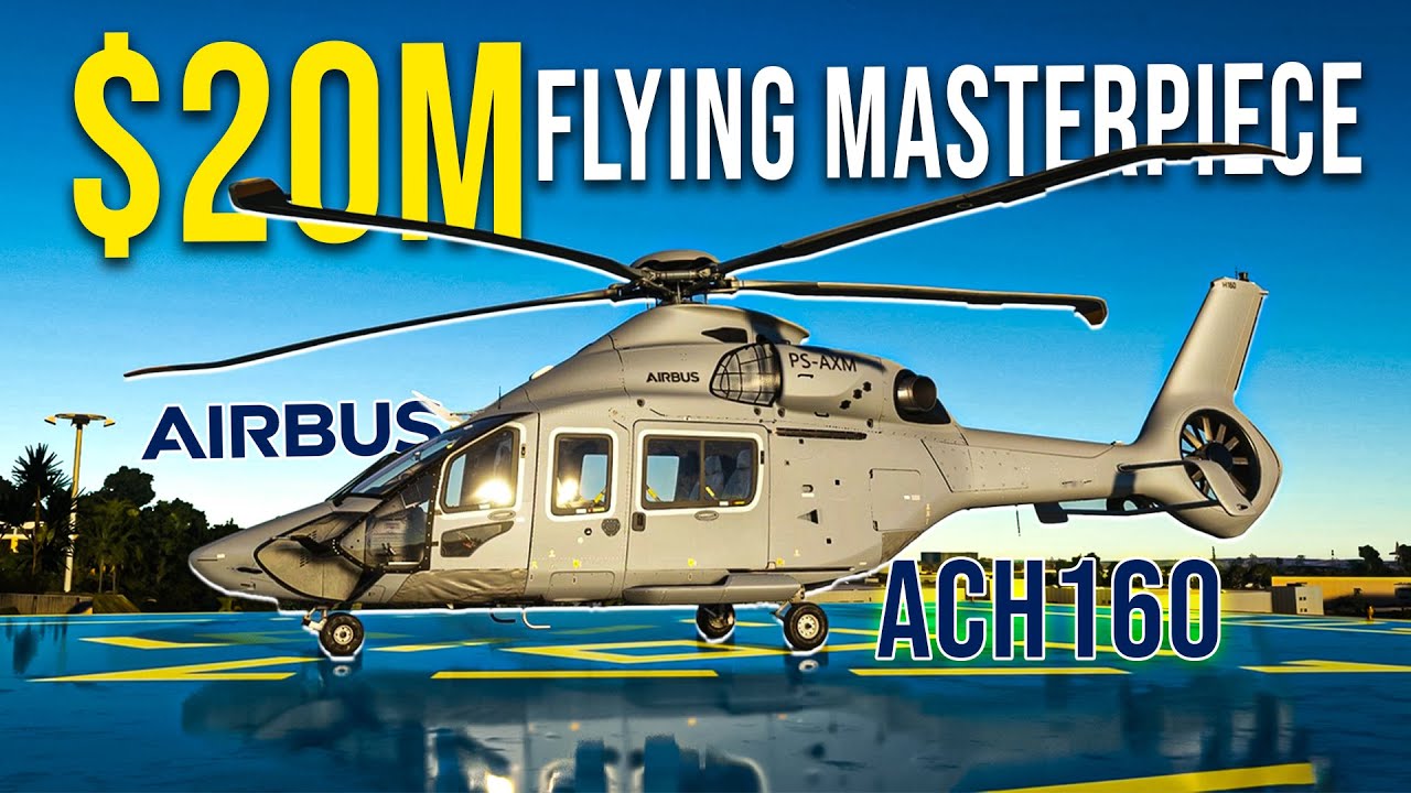 Представлен Airbus ACH160: внутри роскошного вертолета стоимостью 20 миллионов долларов