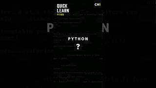 Python for beginners - What is Python A quick introduction #python #coding #programming