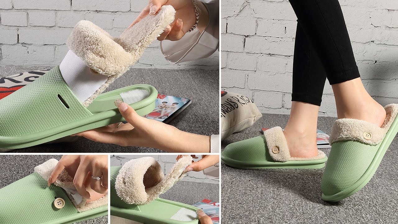 Waterproof Non Slip Home Slippers Unbox and Demo 2021-Does it Work？