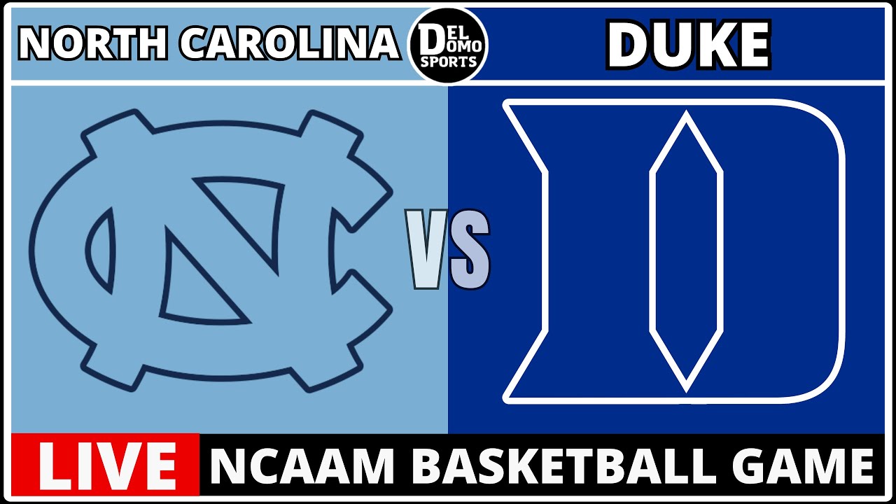 North Carolina vs Duke 🏀 NCAAM Basketball Game Score Play by Play - Feb ...