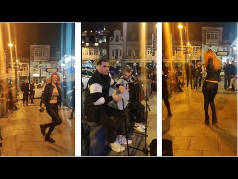 ტურისტი გოგო ქუჩაში აცეკვდა - ულამაზესი სხეულით და ცეკვით ხალხი მოინუსხა | ნახეთ როგორ დანარნარებს!!