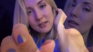 The Most Relaxing Layered ASMR  Personal Attention (layered visuals & inaudible whispers)