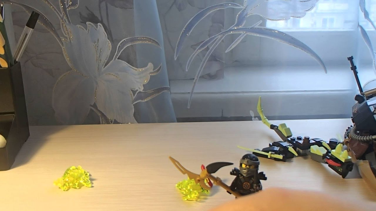 Обзор набора Lego Ninjago Бластер-байк Коула 70733