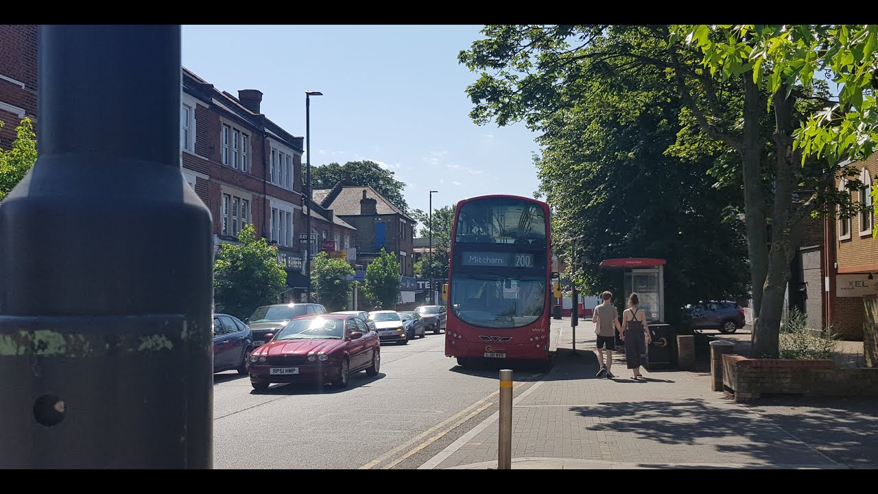 Route 200 - From Mitcham Fair Green to Raynes Park Station