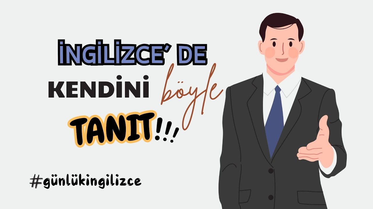 İngilizce'de Nasıl Tanışılır? - İngilizce Günlük Konuşma Diyalogları #1 | Okan ile İngilizce