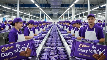 Inside the Cadbury Chocolate Factory: How Millions of Dairy Milk Bars Are Made Every Day
