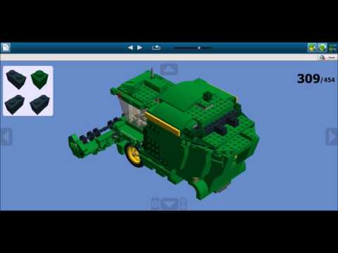 YouTube thumbnail: LEGO -BIG HARVESTER - 1254 pcs!