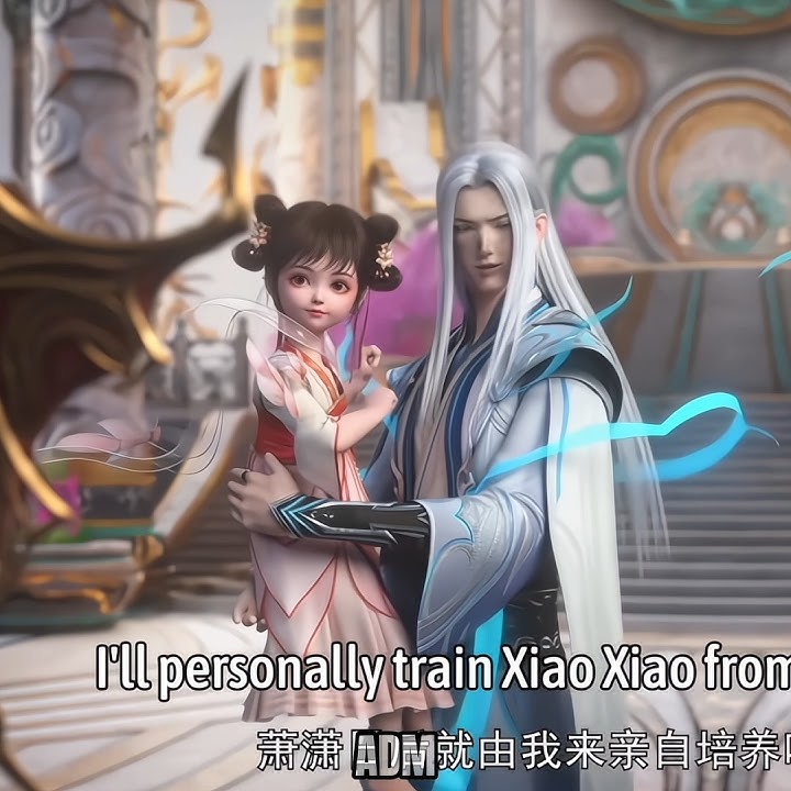 [BTTH] xiao xiao first time meet master yao lao & become  student | battle through the heavens #btth