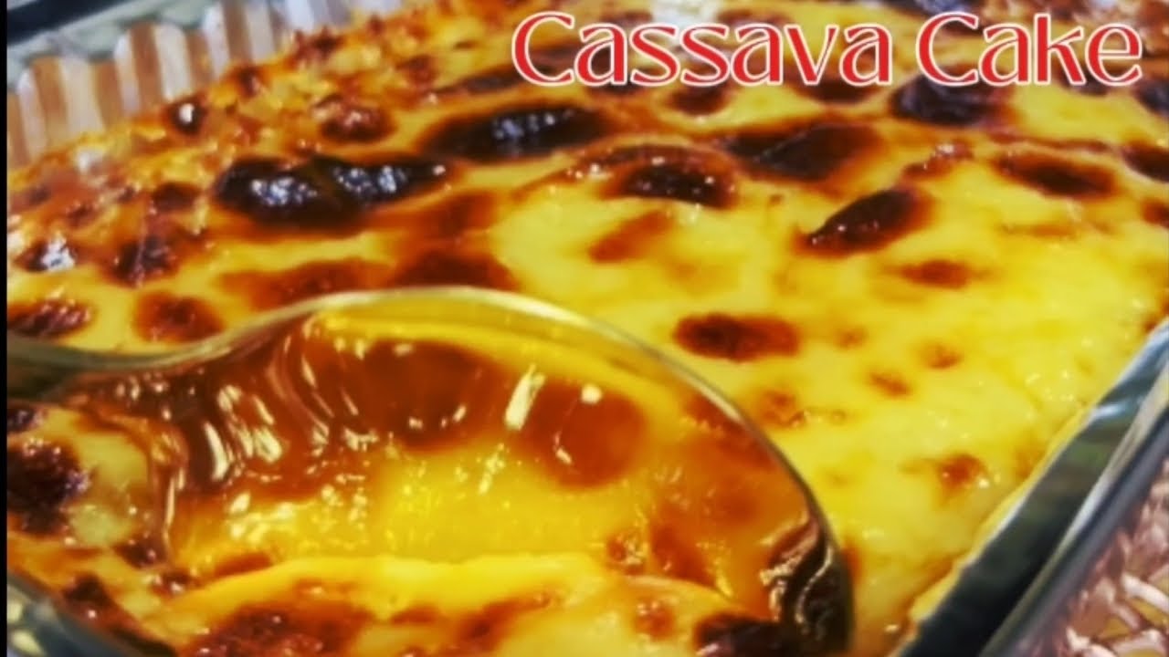 Easy Dessert | Cassava Cake | Airfryer Recipe | GG Wanders