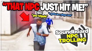 Pretending to be an NPC on GTA 5 RP Makes Players RAGE! (FUNNIEST COMPILATION #4)