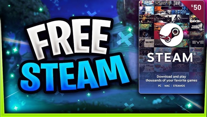 Free Steam Codes - Free Steam Gift Card Codes 2023 - Youtube