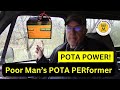 LiFePO4 Battery Power for Poor Man's POTA PERformer