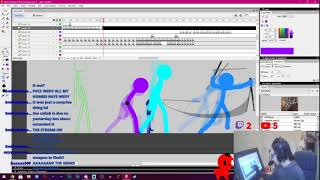 Animating a osu tribute collab part