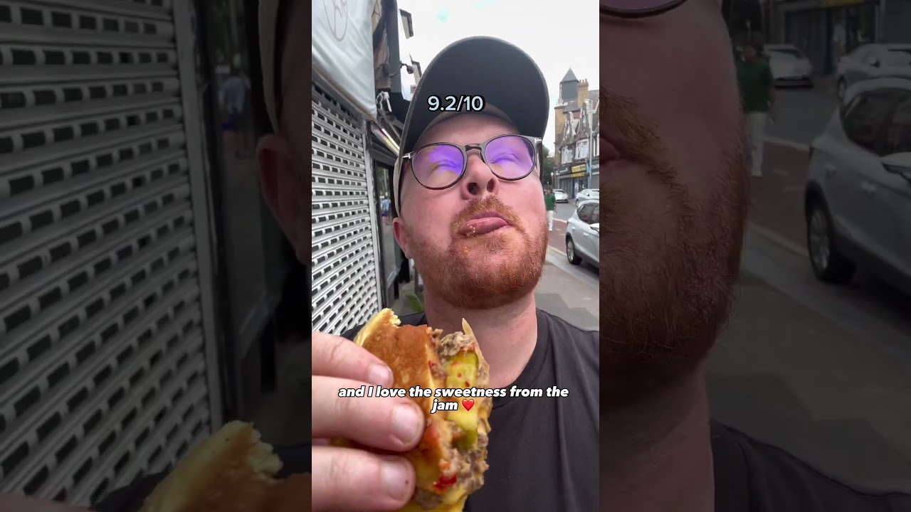 HUNTING FOR THE BEST BURGER IN LONDON #burger #burgers #halal #london #shorts #foodie