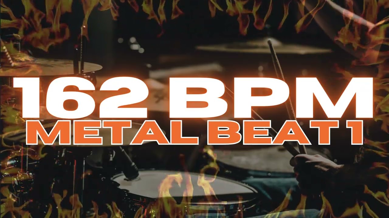 162 BPM - Metal Drum Beat - Loop 1
