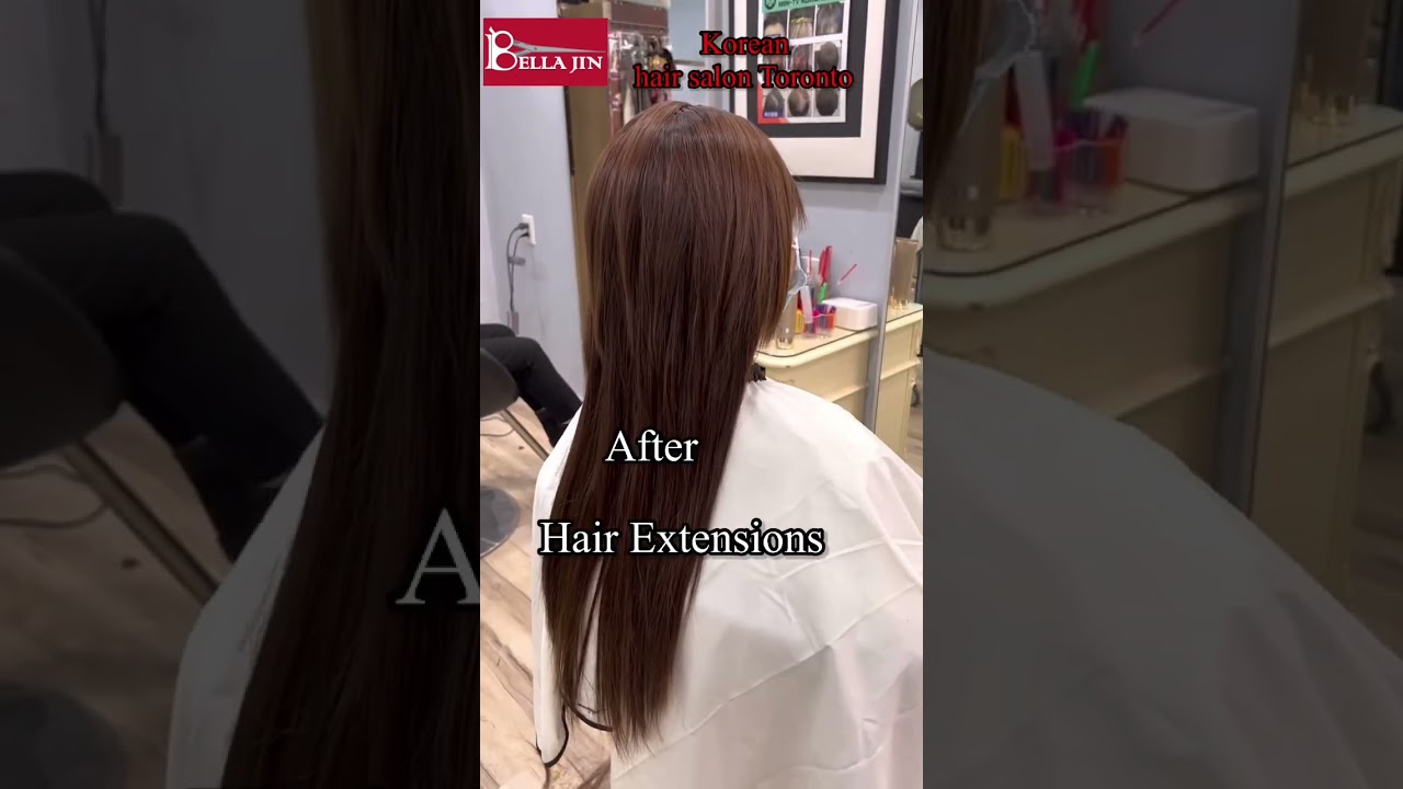 Hair Extensions | K-pop Hair Salon Toronto | Bella Jin hair