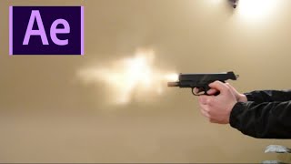Realistic muzzle flash