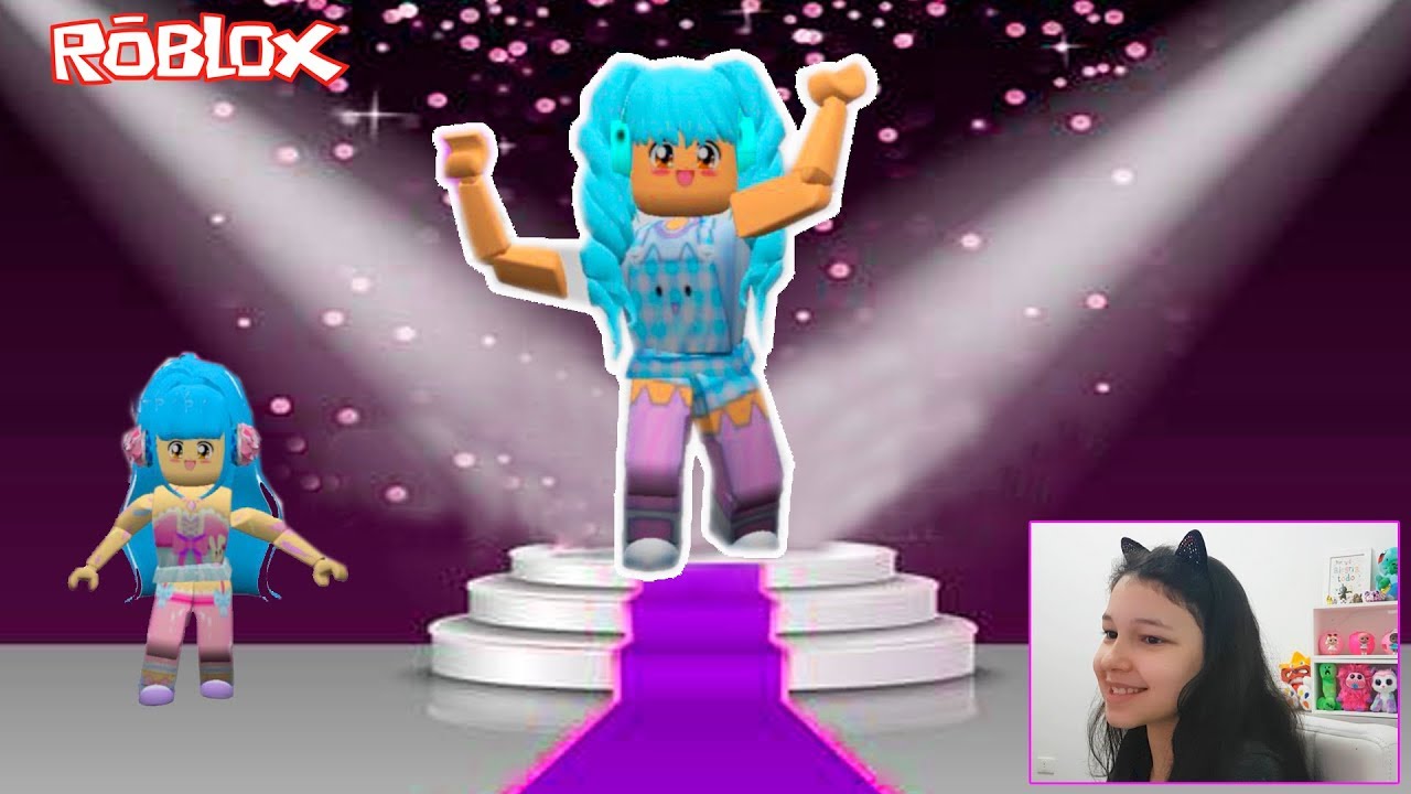 Roblox Festa Do Azul Na Passarela Fashion Frenzy Luluca Games