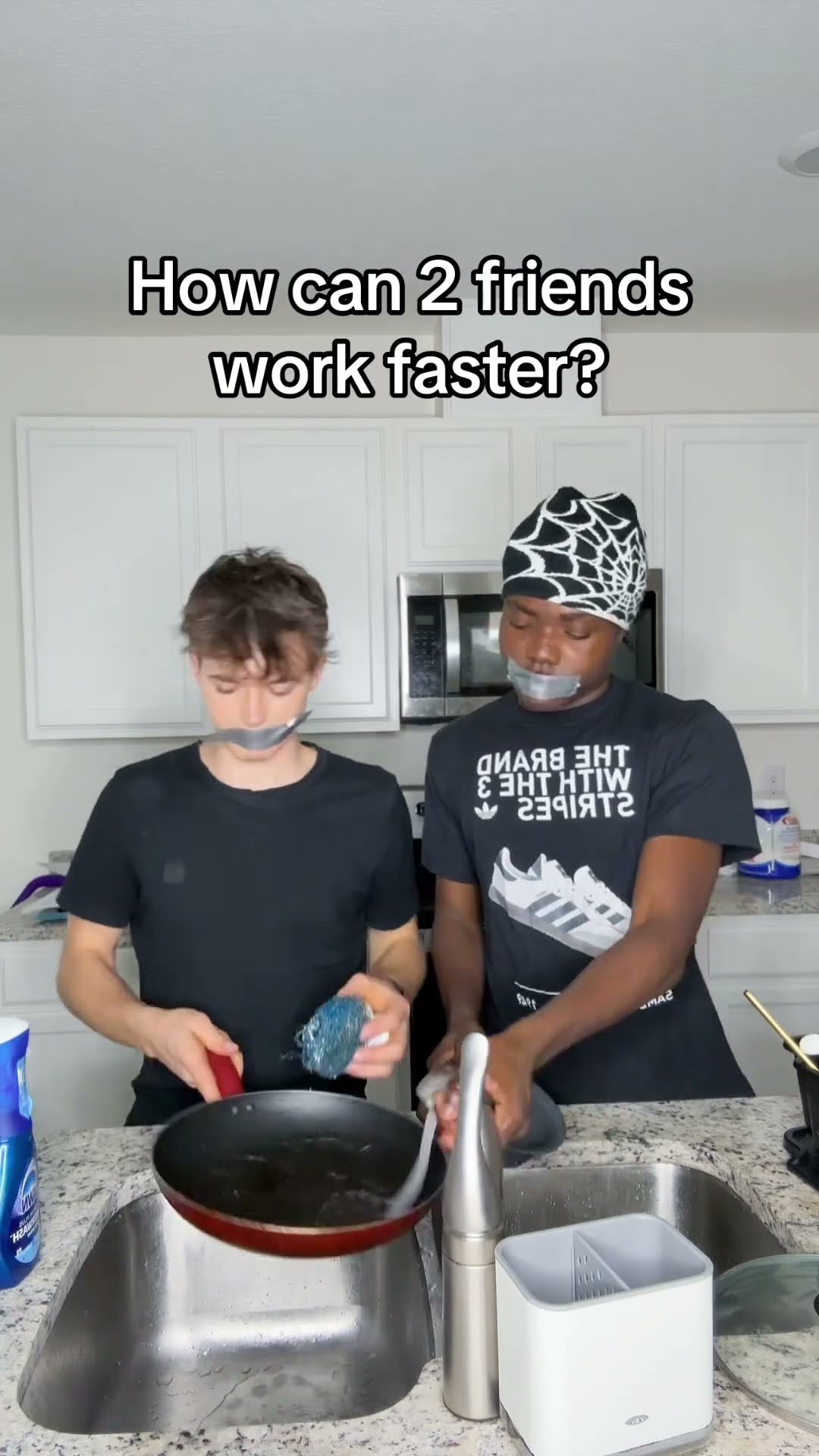 How can 2 friends work faster? ?