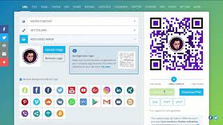 Custom QR code Simple Free and easy