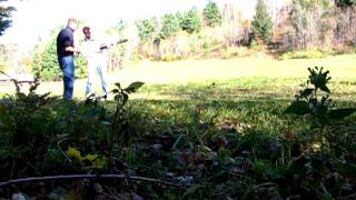 One Handed Leaf Cannon