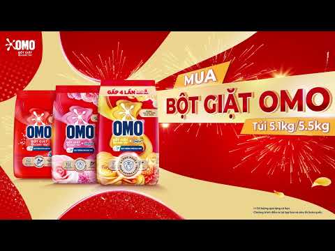 TẾT NÀY, MUA NGAY BỘT GIẶT OMO KHUYẾN MÃI CỰC HOT