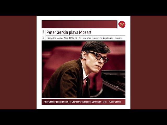 Mozart - Concerto pour piano & orch. n°17: 1er mvt : P.Serkin / English Chamber Orch / A.Schneider