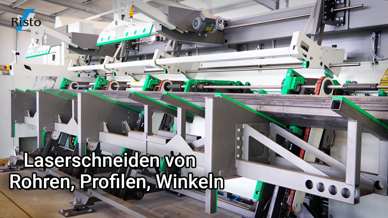 Risto Lasertechnik / Laserschneiden von Rohren, Profilen und Winkeln schnell und günstig
